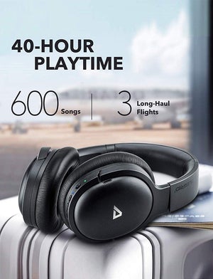QuietOdio 10 Hybrid Active Noise Cancelling Headphones